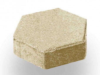 SW Térkő_Hatkő 6 cm Sárga