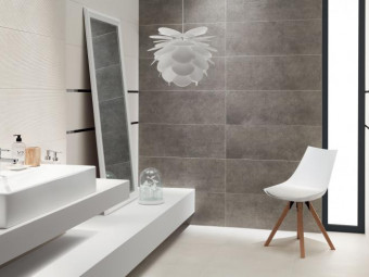 Tubadzin Element Light Grey 59,8 x 59,8 x 1,1 Padlólap