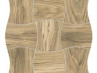 Tubadzin  Albero White/Wood 29,3 x 29,3 cm mozaik