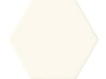  Tubadzin Burano White hex 11 x 12,5 cm falburkolat