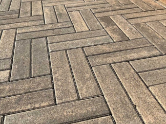 VIASTEIN_Vianum  térkő Clean&Color Protect védelemmel_bronz árnyalt 27*6,8*5 cm