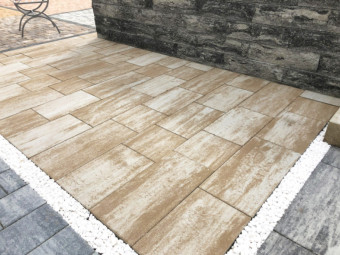 VIASTEIN_Sempre Mistro térkő Clean & Color Protect védelemmel_mokka árnyalt 6 cm