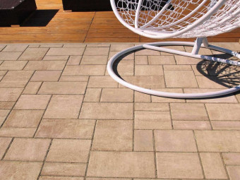 VIASTEIN_Sempre Mistro térkő Clean & Color Protect védelemmel_bronz árnyalt 6 cm