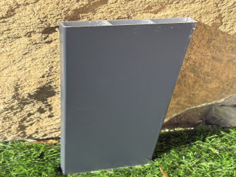 Mediterrán N  standard kerítésléc ALU 100*16*1*5850 mm antracit