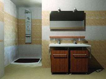 Zalakerámia Natura beige fényes falicsempe 20*25 cm /ZBE 784/